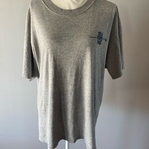 Old Guys Rule Graphic T Shirt Gray Short Sleeve Fits XL